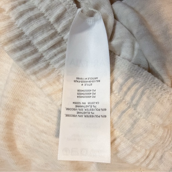 NWT 119165 RECHARGE HEATHER LIGHT OATMEAL TNA ARITZIA - Picture 6 of 6